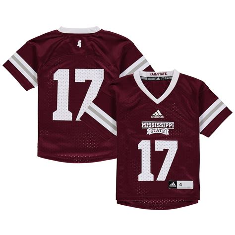 mississippi state football jersey youth|mississippi state adidas apparel.